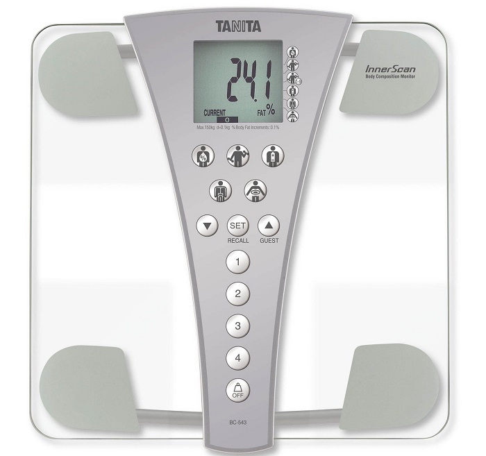 Cân sức khỏe điện tử và phân tích cơ thể Tanita BC543