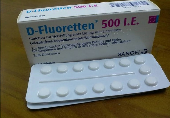 Vitamin D Fluoretten 500 ie