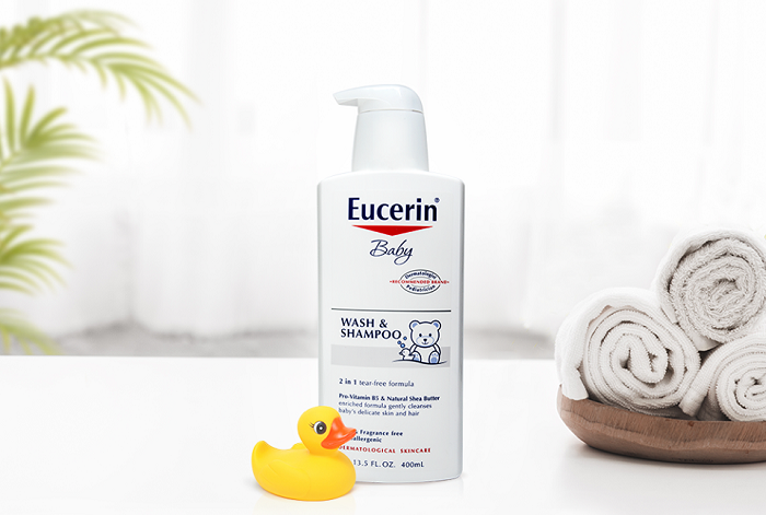 Sữa tắm Eucerin Baby wash & shampoo